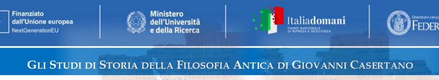 Gli Studi di Storia della Filosofia Antica di Giovanni Casertano_page-0001