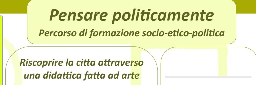 Pensare politicamente 3.2